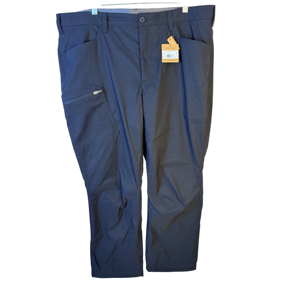 Eddie Bauer Mens Rainier Fleece Lined Cargo Pants Black 40x30 1679 Classic Fit